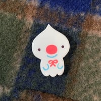 Image 2 of Handmade Clay Ghost Pin