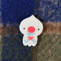 Image 4 of Handmade Clay Ghost Pin