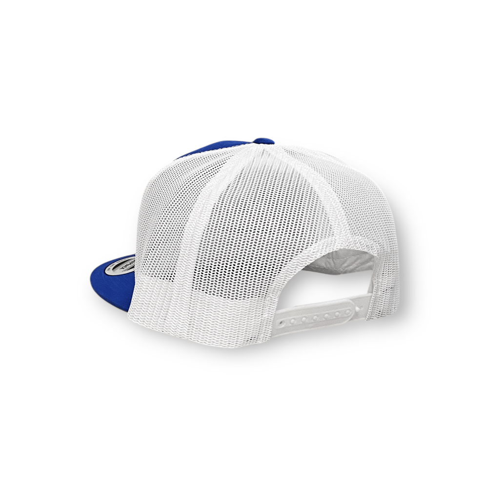 HELLAFORNIA USA TRUCKER - ROYAL/WHITE