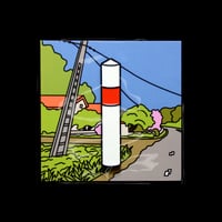 Image 1 of French Bollard Fridge Magnet