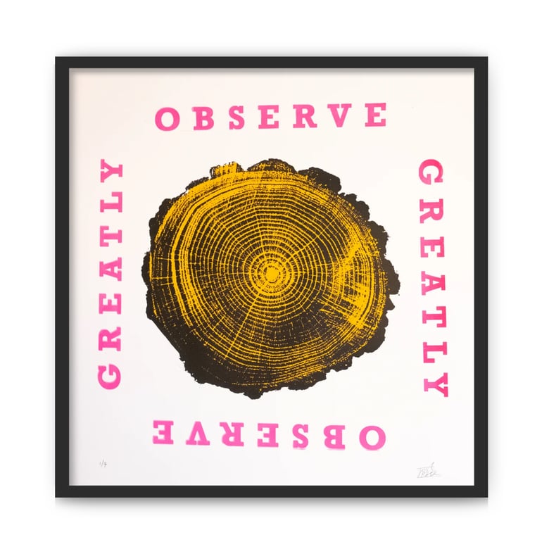 Image of OBSERVE GREATLY (Yellow Edition)