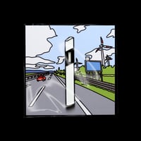 Image 1 of German Bollard Fridge Magnet