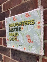 Image 2 of Daughters, Sister, Maid, Dog — A5 Sewing Sampler
