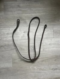 Image 1 of Pony Standing Martingale - Brown Leather