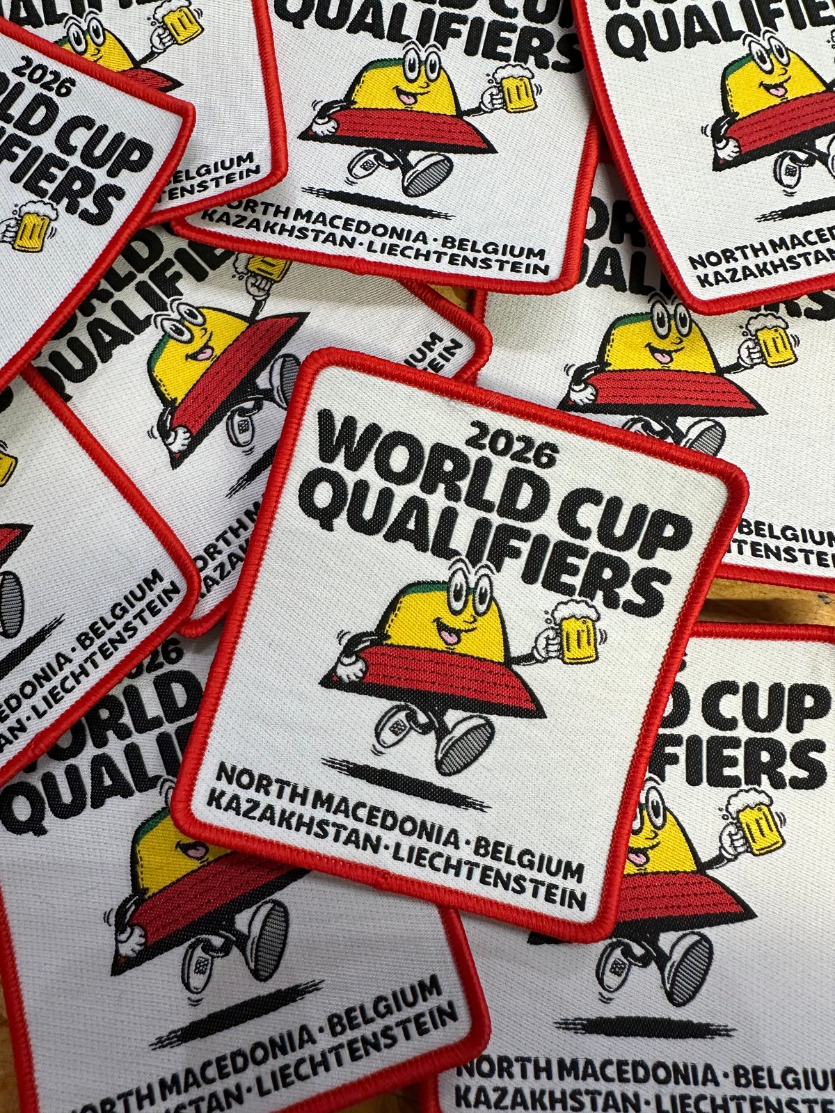 Image of 2026 World Cup Qualifiers Sew On Patch 