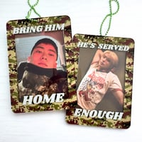 Image 1 of Bring Him Home Military Double Sided Acrylic Photocard Holder