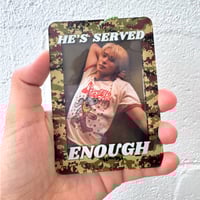 Image 3 of Bring Him Home Military Double Sided Acrylic Photocard Holder