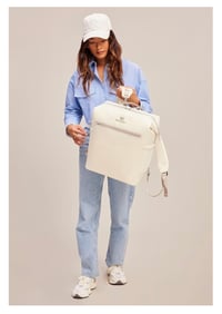 Image 5 of Stanley™️ THE ALL DAY MADELEINE MIDI COOLER BACKPACK | 20 CAN | 14.8 QT | "Cream”