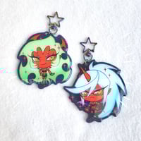 Image 1 of Scanty and Kneesocks Keychain