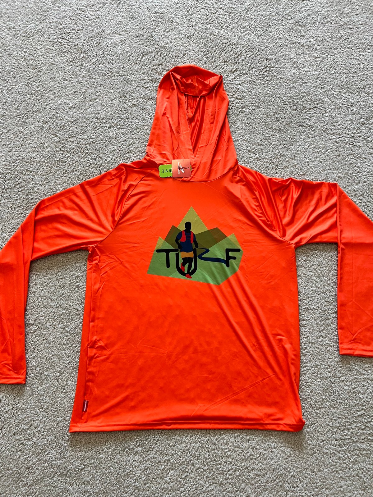 turf orange hoodie