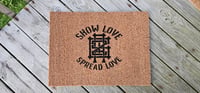 Show Love Spread Love Doormat