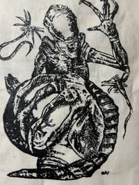 Image 1 of Alien Romulus inspired screenprinted Tote Bag.