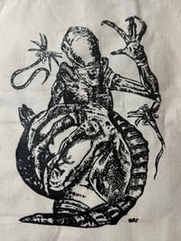 Image 2 of Alien Romulus inspired screenprinted Tote Bag.