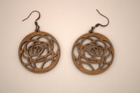 Image 2 of Rose Earrings