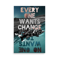 Image 1 of CHANGE 24" x 36" poster