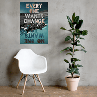 Image 3 of CHANGE 24" x 36" poster