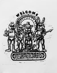 Five Nights at Freddy's Relief Print