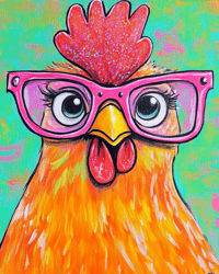 Cluckitude Paint & Sip (deposit)