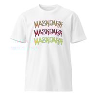 Image 2 of "MaskPark" Trio Tee In White (Shipping Included in Price)