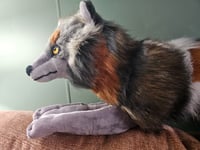Image 1 of Handmade Wolf Plush (Rodrick)