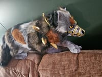 Image 3 of Handmade Wolf Plush (Rodrick)