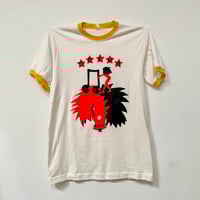 Image 2 of Selva Somer Stampley Ringer T-Shirt (Yellow Ringer)