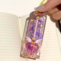 Image 2 of Preorder - Sailor Moon Store Original Clip & Bookmark Crisis Moon Set