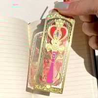 Image 2 of Preorder - Sailor Moon Store Original Clip & Bookmark Cosmic Heart Set