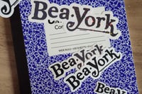 Image 2 of Scribble Black Bea York Logo Sticker