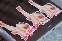 Image 2 of Leggy Bea York Sticker