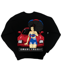 Image 1 of Classics Never Die Pixel Crew Neck *48 Hours*