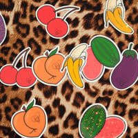 Image 1 of Fruits and Veggie Sticker Bundle