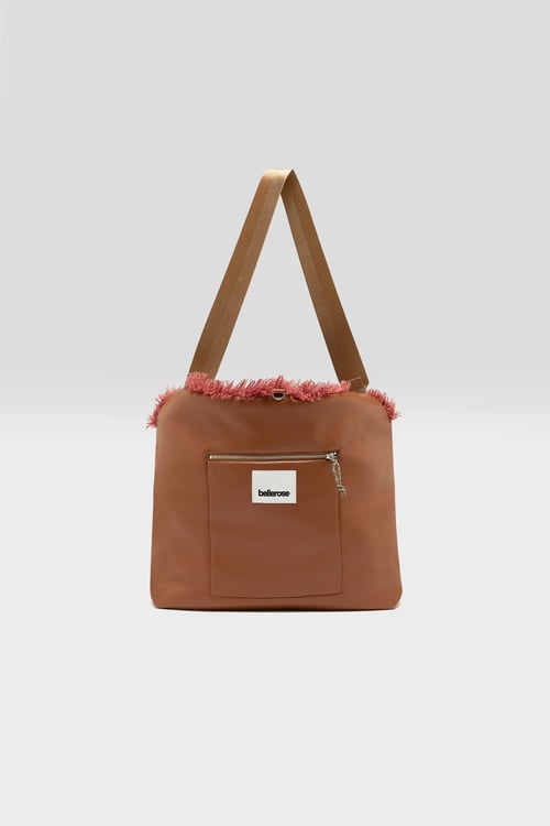 Image of 5-Bolso Hela pelo burdeos reversible