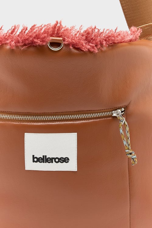 Image of 6-Bolso Hela pelo burdeos reversible