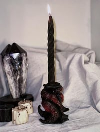 Image 1 of 【Thou Shalt Not Speak His Name】 Cthulhu Ceramic Candle Holder