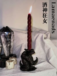 Image 2 of 【Thou Shalt Not Speak His Name】 Cthulhu Ceramic Candle Holder