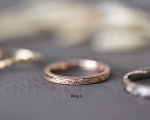 Image of SAMPLE SALE:  Laurel leaf rings