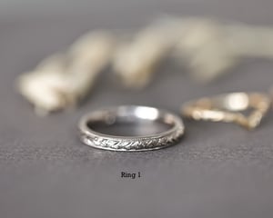 Image of SAMPLE SALE:  Laurel leaf rings