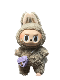 BOOPLAY Labubu Chanel Heart Purse