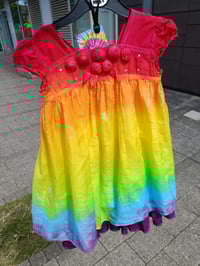 Image 2 of Rainbow dress 18-23months 