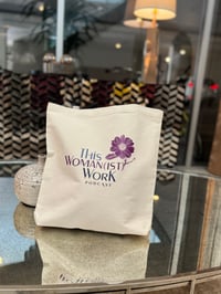 Image 2 of This Womanist Work eco tote bag