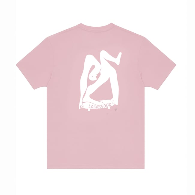 Tee-Shirt Lockwood Pink White