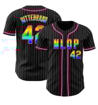 Image 1 of Custom NLQP Baseball Jersey