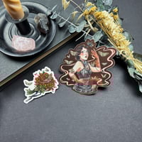 Image 1 of Dark Cabaret Witch Sticker Duo