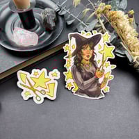 Image 1 of Paper Stars Witch Sticker Duo