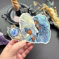 Image 1 of Polar Bear Witch Sticker Duo