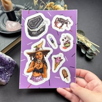 Image 3 of Ice Cream Witch Sticker Sheet