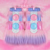 FuturistiCuties fluffy legwarmers ♡M/L♡
