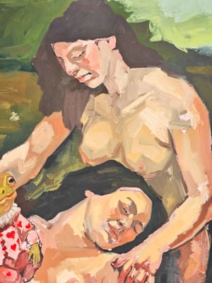 Image of Picnic with a Froggy Gentleman