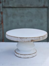 Cake stand  2 white